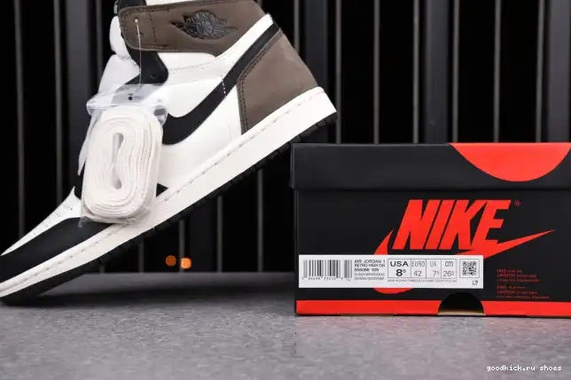 Rep RETRO 555088-105 AIR JORDAN HIGH 1 MOCHA DARK 0327